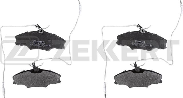 Тормозные колодки Zekkert передние для Peugeot 406 I 1995-2004. Артикул BS-2878