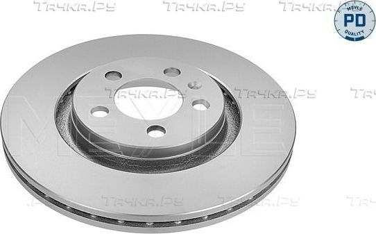 Тормозной диск Meyle PD передний для Volkswagen Bora 1998-2013. Артикул 183 521 1027/PD