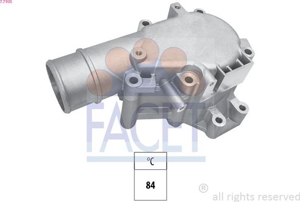 Термостат Facet Made in Italy - OE Equivalent. Артикул 7.7935