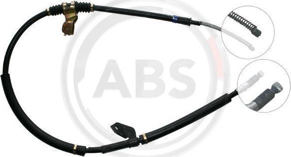 Трос ручника (тросик ручного тормоза) ABS. Артикул K11448