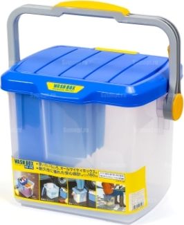 Ящик экспедиционный Iris Ohyama RV BOX WASH BOX 25C, 25 литров 41x31x32,5 см. Артикул WB-25CBlue