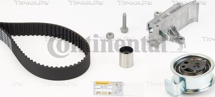 Ремень ГРМ с роликами (комплект) ContiTech для SEAT Toledo II 2000-2006. Артикул CT1028K2