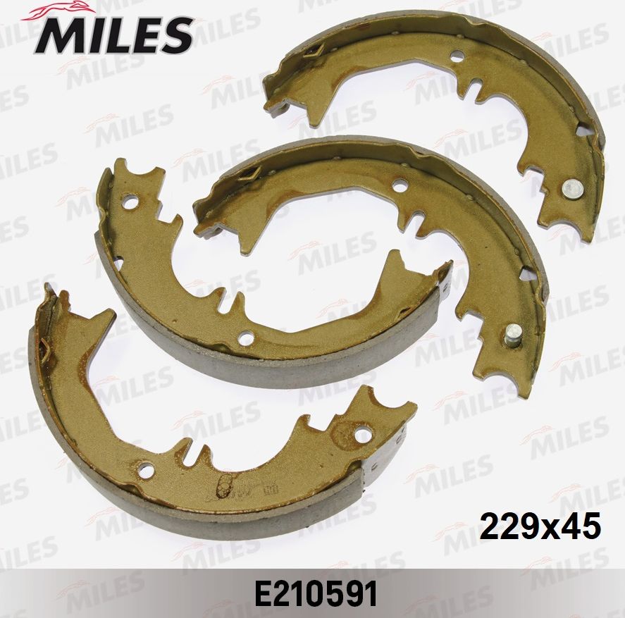 Тормозные колодки (стояночная тормозная система) Miles. Артикул E210591