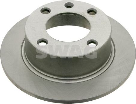 Тормозной диск SWAG задний для Citroen Xantia I 1993-2003. Артикул 64 92 6283