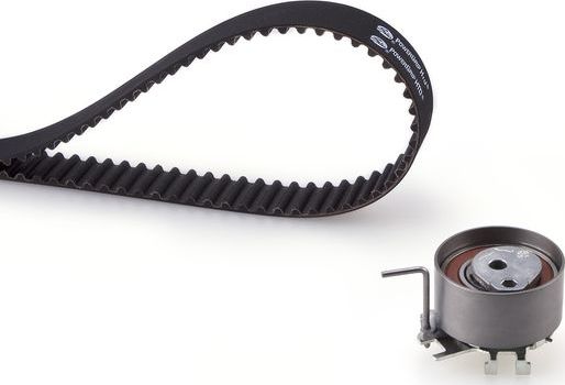 Ремень ГРМ с роликами (комплект) Gates PowerGrip® для Nissan Kubistar X76 2006-2009. Артикул K015577XS