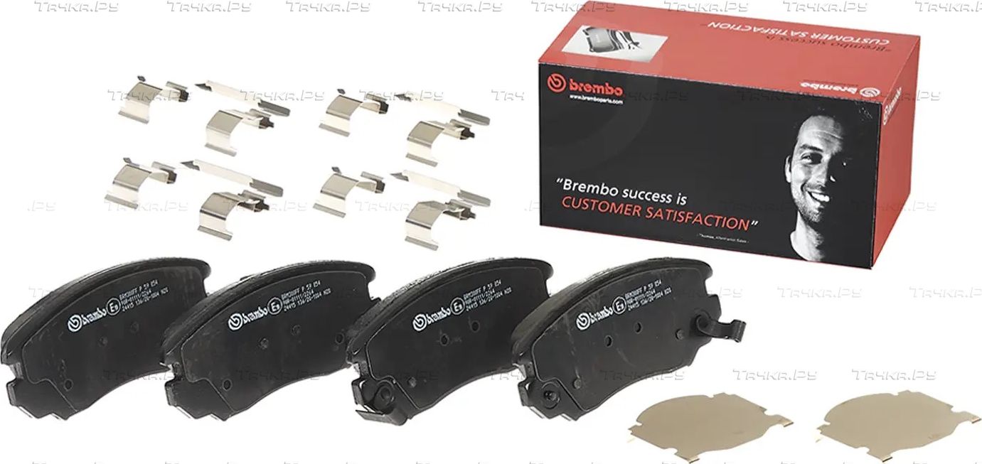 Тормозные колодки Brembo PRIME LINE передние для Bentley Flying Spur I 2013-2019. Артикул P 59 054