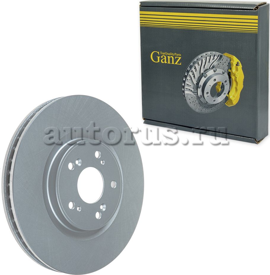 Диск тормозной передний (Ganz). Артикул GIJ10055