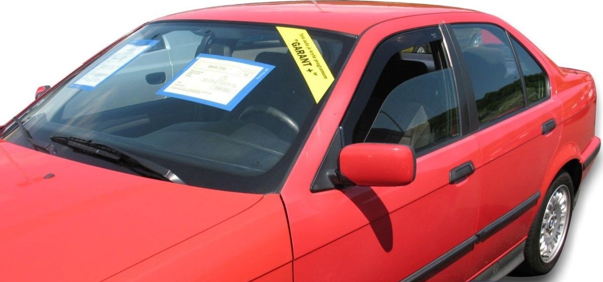 Дефлекторы Heko для окон (передняя пара) BMW 3 E36 седан 1991-1998. Артикул 11110