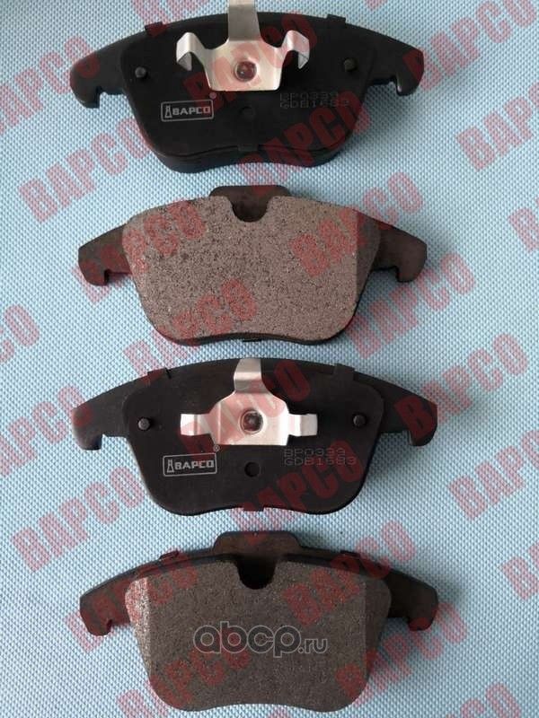 Колодки тормозные дисковые пер. FORD GALAXY 06-15, MONDEO IV 07-15, S (Bapco) Bapco. Артикул BP0339