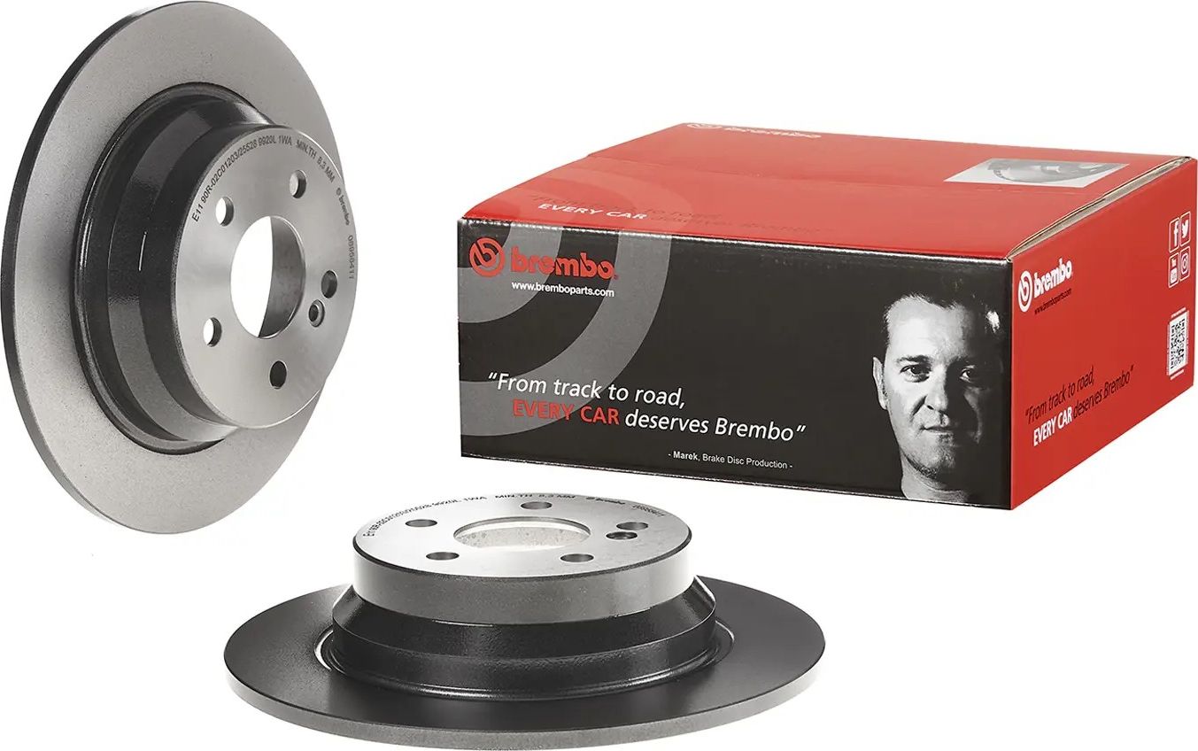 Тормозной диск Brembo PRIME LINE - UV Coated. Артикул 08.9584.11