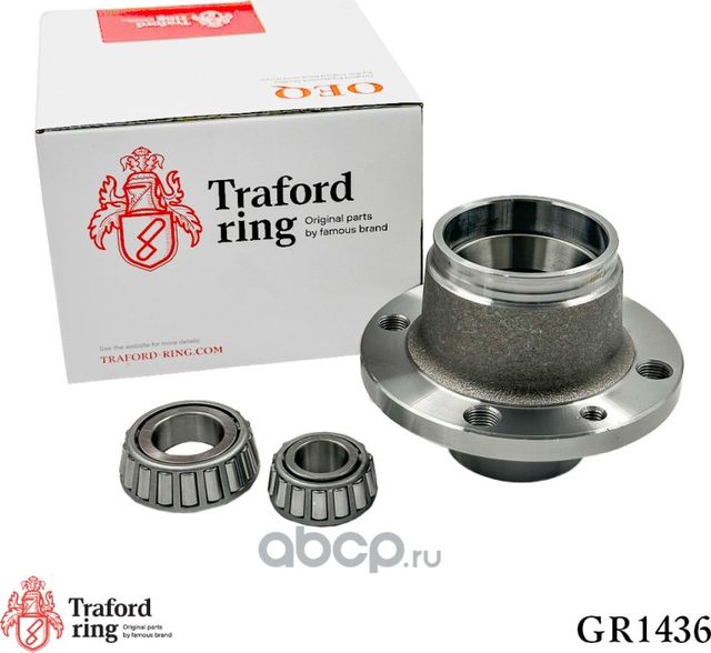 Ступица колеса, Лада 2101 перед. в сборе с подшип. (Traford Ring). Артикул GR1436