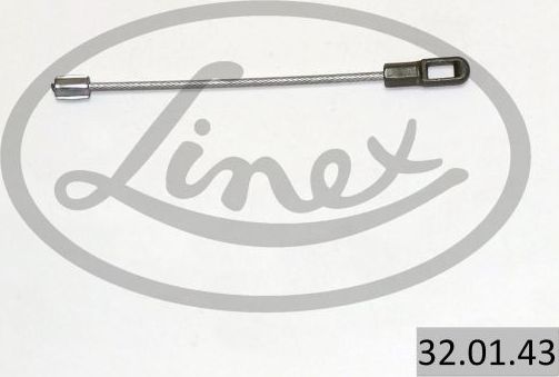 Трос ручника (тросик ручного тормоза) Linex задний для Opel Vectra B 1995-2003. Артикул 32.01.43