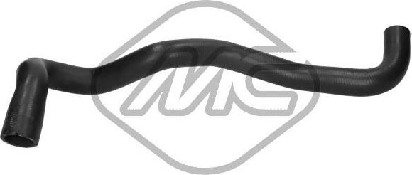 Патрубок радиатора (системы охлаждения) Metalcaucho. Артикул 79136