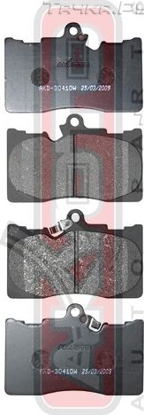 Тормозные колодки Akyoto Packing AKYOTO задние для Lexus IS II 2005-2015. Артикул AKD-30410