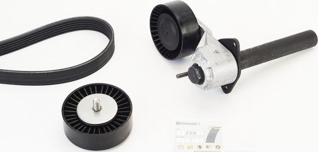 Приводной ремень поликлиновой с роликами (комплект) ContiTech для BMW X6 I (E71) 2008-2010. Артикул 6PK1893K1