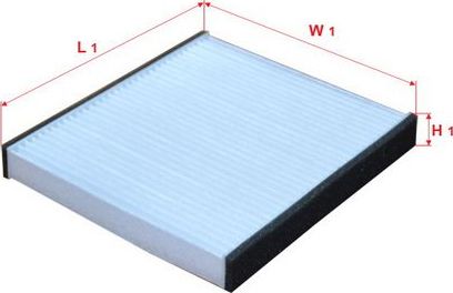 Салонный фильтр Sakura. Артикул CA-10140