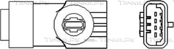 Лямбда-зонд (кислородный датчик) Magneti Marelli для Renault Modus I 2004-2012. Артикул 466016355036