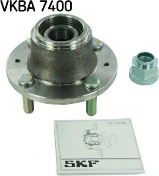 Ступичный подшипник (комплект) SKF. Артикул VKBA 7400