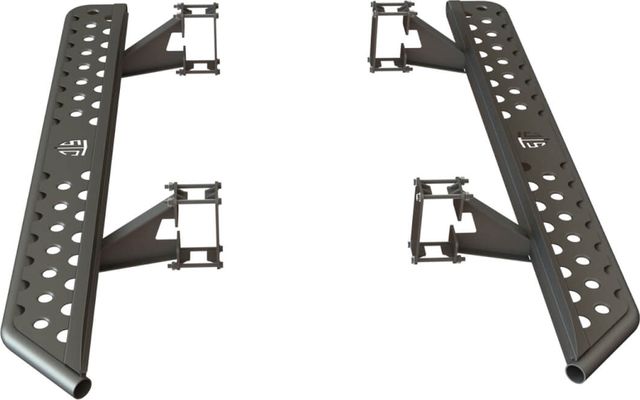 Силовые пороги STC для Toyota Land Cruiser Prado 150 2009-2025 цельная ступень. Артикул STC-TLCP150-S-C1