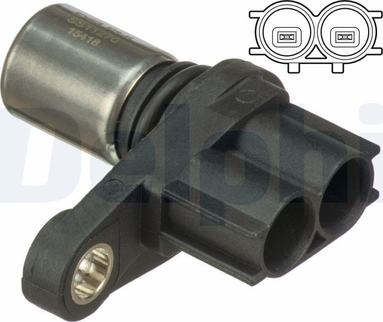 Датчик положения коленвала Delphi. Артикул SS11270