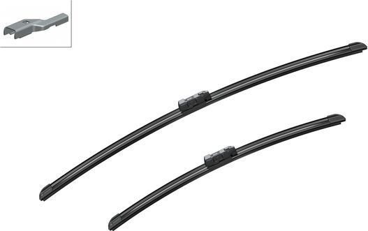 Щетки стеклоочистителя (дворники) Bosch передние для BMW 5 VII (G30/G31) 2016-2025. Артикул 3 397 007 309