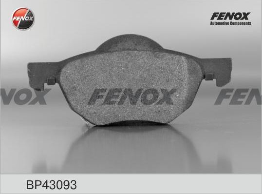 Тормозные колодки Fenox. Артикул BP43093
