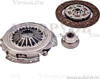 Сцепление (комплект) KraftTech 3P Kit для ВАЗ Нива, 4x4 1976-2015. Артикул W03200E