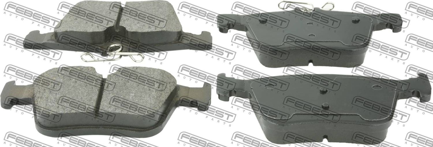 Тормозные колодки Febest. Артикул 2301-5G1R