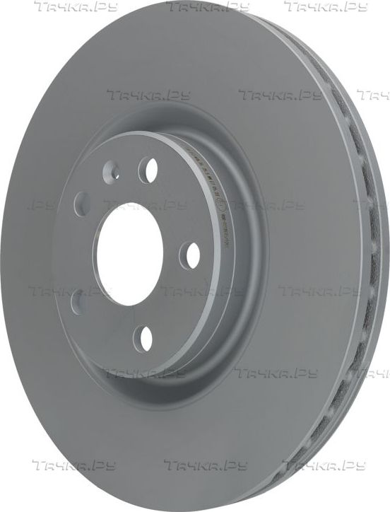 Тормозной диск ATE передний для Volvo S90 II 2016-2026. Артикул 24.0128-0313.1