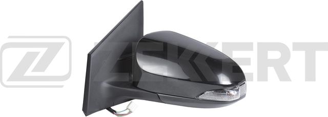 Зеркало боковое (в сборе) Zekkert левое для Toyota Corolla E170, E180 2013-2019. Артикул SP-4355