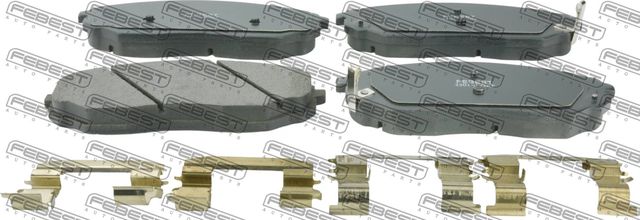 Тормозные колодки Febest. Артикул 2201-SORF