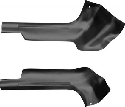 Накладки PT Group на ковролин порогов дверей передние ABS для Lada Granta седан, лифтбек 2011-2024. Артикул 01900402