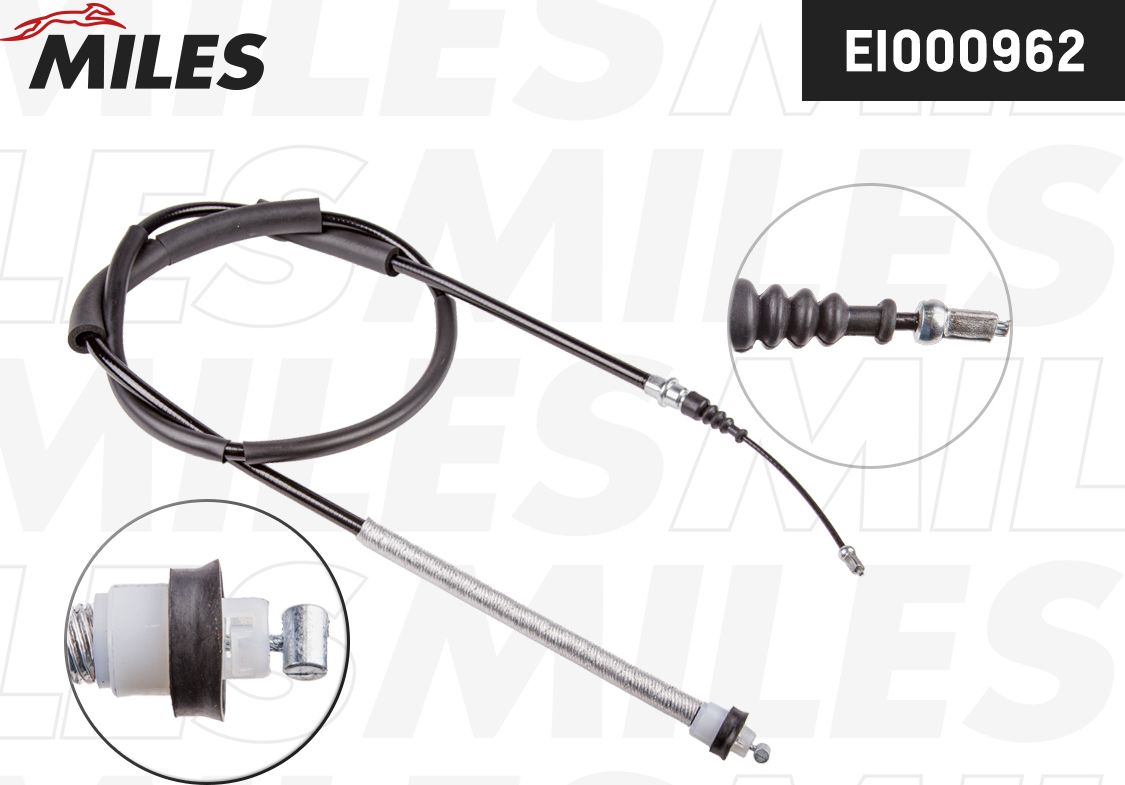 Трос ручника (тросик ручного тормоза) Miles. Артикул EI000962