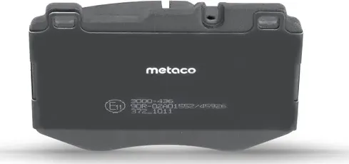 Колодки тормозные передние к-кт (Metaco) Metaco. Артикул 3000436
