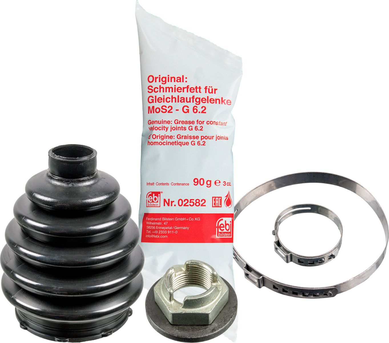 Пыльник ШРУСа наружный Febi Bilstein (термопласт). Артикул 01043