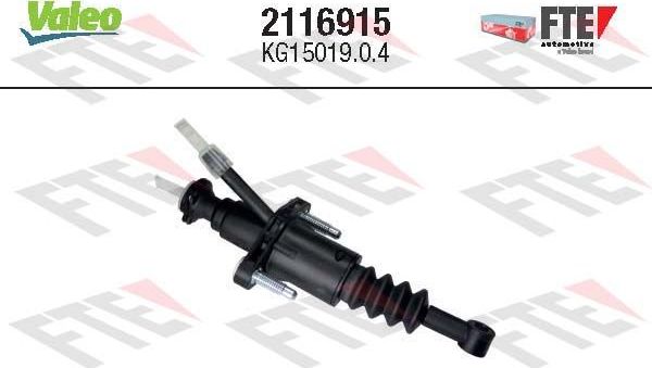 Цилиндр сцепления главный FTE. Артикул 2116915