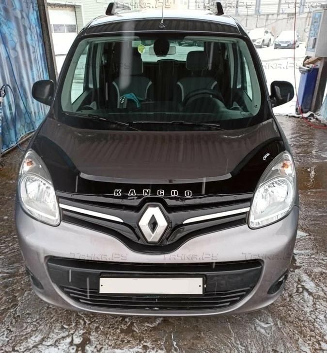 Дефлектор VT52 для капота Renault Kangoo II рестайлинг 2013-2026. Артикул RL31VT