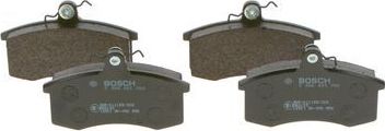 Тормозные колодки Bosch (Low-Metallic) передние для Datsun mi-DO 2014-2015. Артикул 0 986 491 700