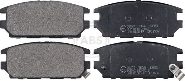 Тормозные колодки ABS. Артикул 36873