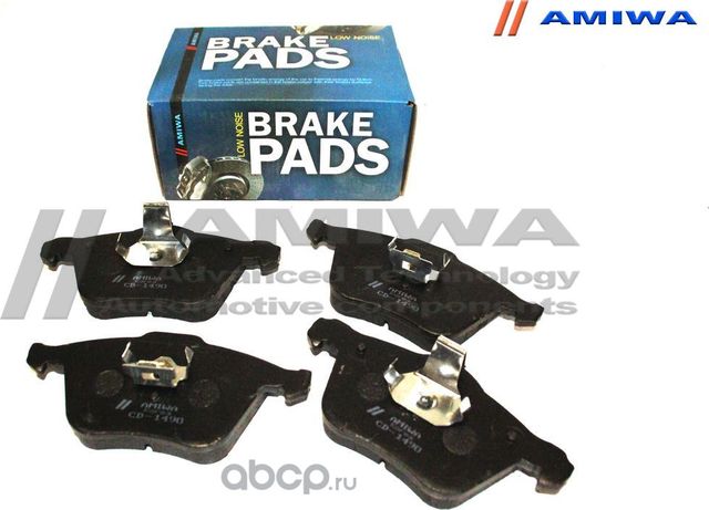 Колодки тормозные передние (Amiwa). Артикул CD1490