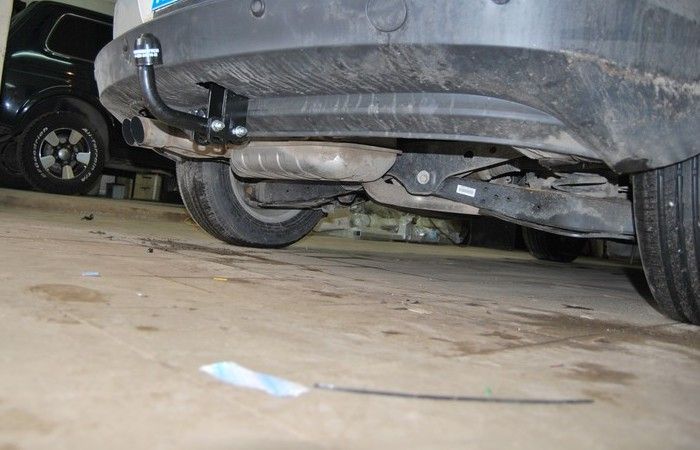 Фаркоп Лидер-Плюс для Volkswagen Tiguan II 2016-2026. Артикул V126-A