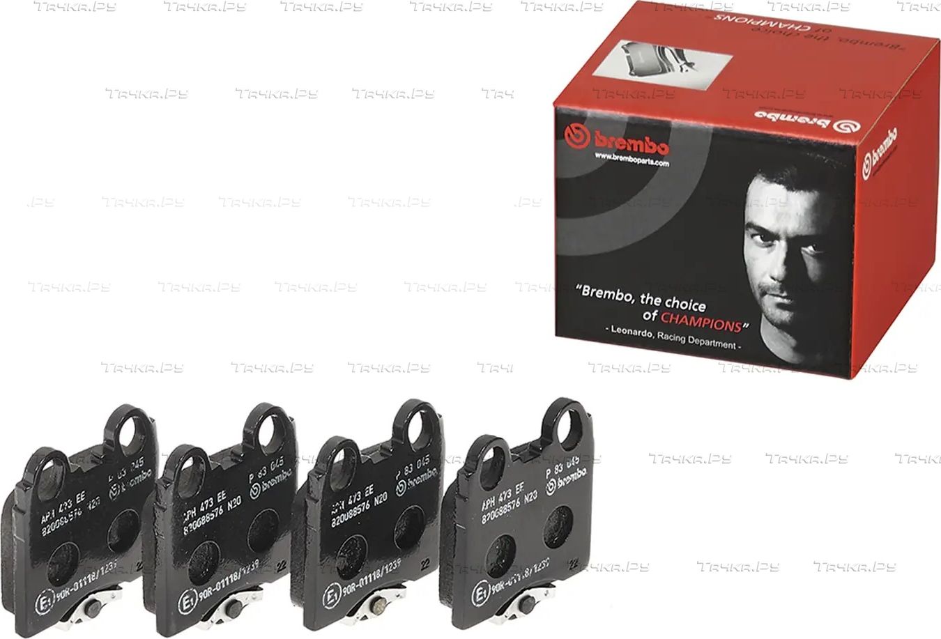 Тормозные колодки Brembo PRIME LINE задние для Toyota Celsior III (F30) 2000-2006. Артикул P 83 045