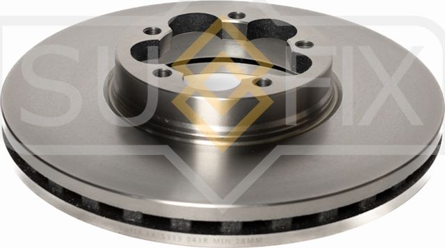Диск тормозной передний правый/левый FORD TRANSIT V363 2013 (Sufix). Артикул FX1339