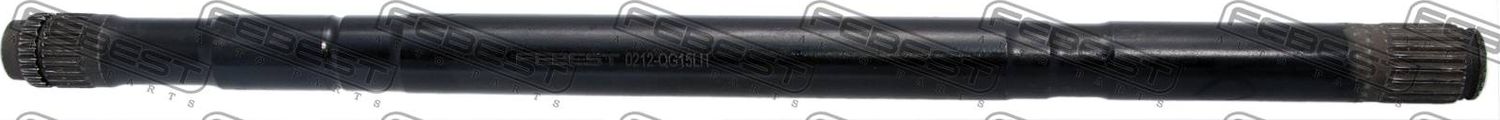 Полуось (привод в сборе, приводной вал) Febest. Артикул 0212-QG15LH