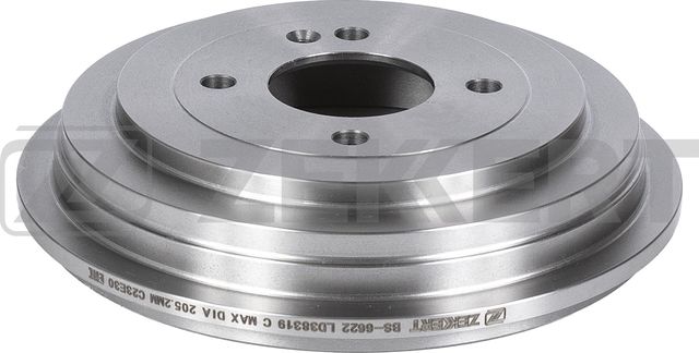 Тормозной барабан Zekkert задний для Kia Rio IV 2017-2026. Артикул BS-6622