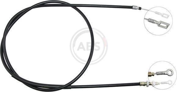 Трос ручника (тросик ручного тормоза) ABS передний для Fiat Ducato I 1982-1994. Артикул K10101