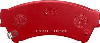 Тормозные колодки NiBK. Артикул PN5806S