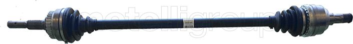 Полуось (привод в сборе, приводной вал) Metelli. Артикул 17-0349