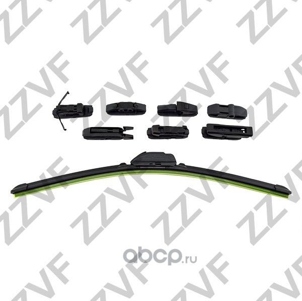 ЩЕТКА СТЕКЛООЧИСТИТЕЛЯ БЕСКАРКАСНАЯ СО СПОЙЛЕРОМ ПРАВАЯ 480мм (Zzvf). Артикул ZVCHE051