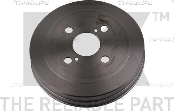 Тормозной барабан NK задний для Toyota Corolla E120, E130 2001-2006. Артикул 254517